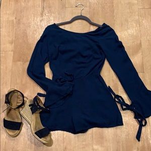 Long sleeve romper